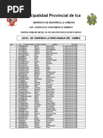 Asoc. LA RINCONADA DEL TAMBO