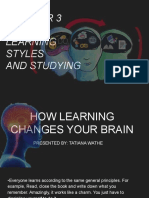 Learning Styles and Studying