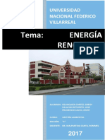 Energía Renovable