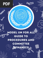 MUNFA Guide To MUN Procedures and Committee Dynamics