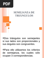 Semejanza de Triángulos2