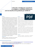 Habilidades Interculturales e Inteligencia Comunitaria para Comunidades Ecológicas y Saludables: Reflexiones Ante Los Desafíos de La Pandemia Por COVID-19