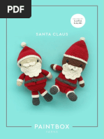 Santa Claus Free Toy Crochet Pattern For Christmas in Paintbox Yarns Cotton Aran by Paintbox Yarns - 2