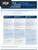 Cert07 CCCM Are Checklist