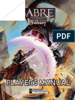 Sabre Fantasy 3e Players Handbook