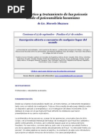 Diagnóstico y Tratamiento de Las Psicosis Desde El Psicoanálisis Lacaniano