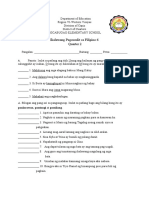 2nd Summative Test Fil. 6