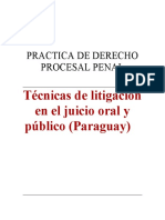 Tecnicas de Litigacion