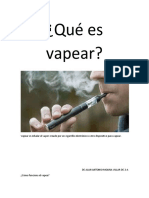 Qué Es Vapear