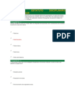 Evaluación Estatuto Disciplinario Policial