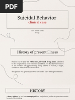 Suicidal Behavior