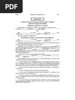 Form No. 5 General Power of Attorney (GPA) Deed in Chennai (Recent Version 2017/2018)