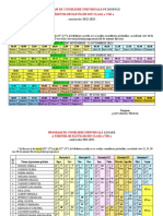 Tabele Consilierea Cu Parintii VIII