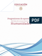 Progresiones de Aprendizaje Humanidades