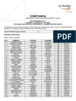 Constancia SCTR Sig Ingenieros SAC - Renovación Octubre 22