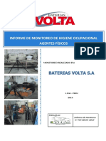 I Agentes Fisicos - Vaterias Volta S.A - 2015