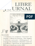 Libre Journal de La France Courtoise N°060