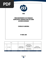 P-HSE-205 Procedimiento de Trabajo Inspección de Aire Acondicionado (Sandra Navarro)