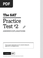 Sat Practice Test 2 Answers Digital