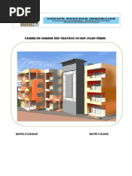 Cahier de Charge Des Travaux