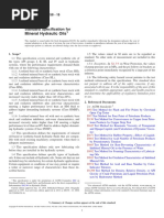 ASTM D6158-16 Standard Specification For Mineral Hydraulic Oils