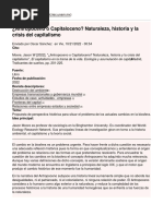 LET - ¿Antropoceno o Capitaloceno - Naturaleza, Historia y La Crisis Del Capitalismo - 2022-11-06