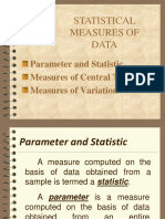 Measures of Central Tendency and Variation