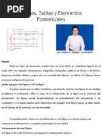 Tema 10. Figuras, Tablas y Elementos Postextuales