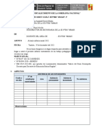 Informe de Fin de Año Secundaria