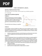 Tarea de Momento Lineal 2022 Revisada