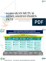 Kebijakan Mutu Pelayanan & Keselamatan Pasien (Bu Hanum) 22 April 2021