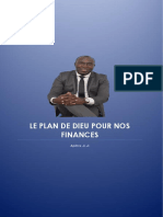 Le Plan de Dieu Pour Nos Finances