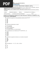 08 Primera Evaluacion 30% Forma A