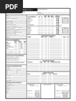 ICE5800A - Role Master - Hojas de Personaje (Spanish) (QOS - 5)