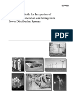 Engineering Guide For Integration of Distributed Generation and Storage Into Power Distribution Systems