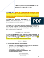 Contrato de Prestação de Serviços - MODELO