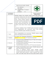 Sop Identifikasi Pasien TB-MDR