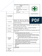 Sop Diagnosis Tuberkulosis Ekstra Paru