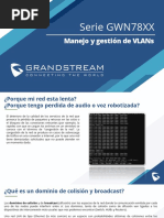 Webinar Manejo de VLAN GWN78XX - Grandstream