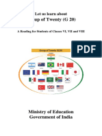 G20 Write Up For Students of Classes VI To VIII