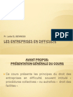 1 Les Entreprises en Difficulte1