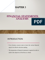 Chapter 3 Financial Statement Analysis