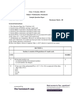 Sample Paper 3