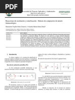 Informe Síntesis Orgánica