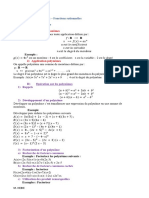 Cours de Maths 3ème - 040710