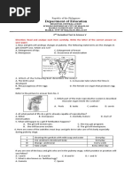 2nd Grading Exam - SCIENCE 5