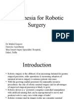 Anesthesia Robotic