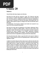 Clause-20 Fidic 1999 - Complete Narrative