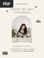 Diario de Una Creadora Guia Gratuita Paula Morales