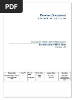 AFCONS-O-2.2-21-46 - Preparation of HSE Plan